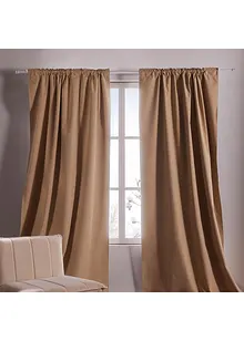 Verdunkelungsvorhang mit beschichteter Rückseite, auch in extralang (1er Pack), bonprix Verdunkelungsvorhang mit beschichteter Rückseite, auch in extralang (1er Pack), bonprix