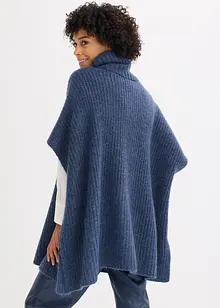 Pull poncho en laine mélangée, bonprix Pull poncho en laine mélangée, bonprix