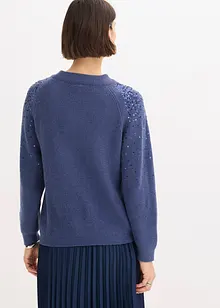 Pullover mit Pailletten, bonprix Pullover mit Pailletten, bonprix