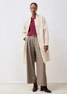 Manteau à empiècement en maille, bonprix Manteau à empiècement en maille, bonprix