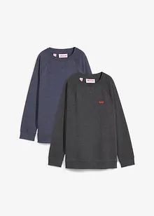 Sweatshirt (2er Pack), bonprix Sweatshirt (2er Pack), bonprix