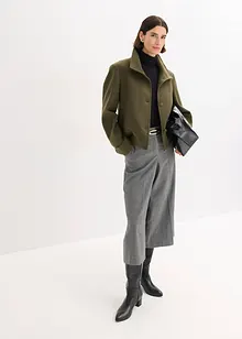 Jacke in Wolloptik, bonprix Jacke in Wolloptik, bonprix