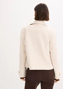 Jacke in Wolloptik, bonprix Jacke in Wolloptik, bonprix