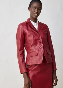 Kurzblazer aus Lammnappa, bonprix Kurzblazer aus Lammnappa, bonprix