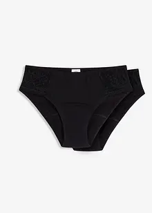 Lot de 2 culottes menstruelles Maxi, flux moyen, bonprix Lot de 2 culottes menstruelles Maxi, flux moyen, bonprix