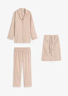 Pyjama en flanelle avec pochette cadeau, bonprix Pyjama en flanelle avec pochette cadeau, bonprix