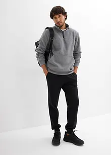 Fleeceshirt mit Stehkragen, bonprix Fleeceshirt mit Stehkragen, bonprix