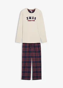 Pyjama en flanelle 100% coton douce, pochette cadeau, bonprix Pyjama en flanelle 100% coton douce, pochette cadeau, bonprix