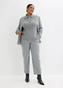 Pull polo avec laine, bonprix Pull polo avec laine, bonprix