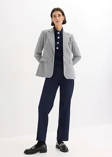 Pantalon à revers et taille élastiquée, bonprix Pantalon à revers et taille élastiquée, bonprix