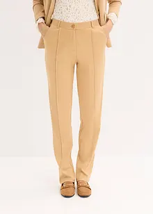 Pantalon en jersey coton avec passepoil, bonprix Pantalon en jersey coton avec passepoil, bonprix