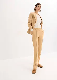 Pantalon en jersey coton avec passepoil, bonprix Pantalon en jersey coton avec passepoil, bonprix