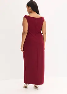 Carmen-Kleid aus strukturiertem Crepe, bonprix Carmen-Kleid aus strukturiertem Crepe, bonprix