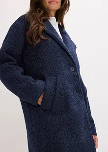 Manteau court et oversize en maille bouclette, bonprix Manteau court et oversize en maille bouclette, bonprix