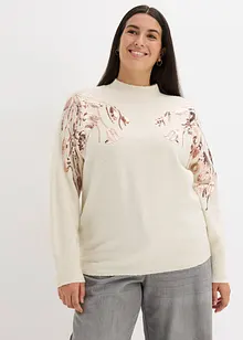 Pull oversize à sequins, bonprix Pull oversize à sequins, bonprix