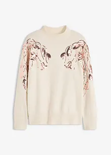 Pull oversize à sequins, bonprix Pull oversize à sequins, bonprix