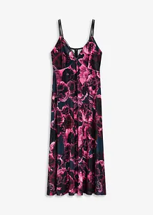 Midikleid aus glänzendem Samt, bonprix Midikleid aus glänzendem Samt, bonprix