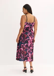 Midikleid aus glänzendem Samt, bonprix Midikleid aus glänzendem Samt, bonprix