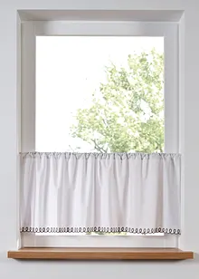 Scheibengardine aus Bio Baumwolle, bonprix Scheibengardine aus Bio Baumwolle, bonprix