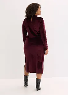Midikleid aus softem Samt, bonprix Midikleid aus softem Samt, bonprix