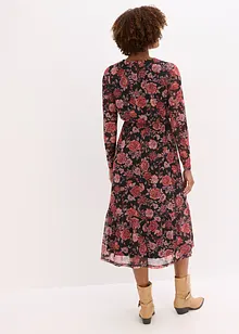Midikleid aus softem Mesh, bonprix Midikleid aus softem Mesh, bonprix