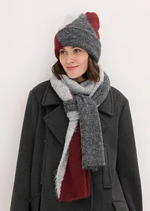 Écharpe et bonnet (ens. 2 pces), bonprix Écharpe et bonnet (ens. 2 pces), bonprix