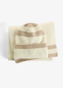 Écharpe et bonnet (ens. 2 pces), bonprix Écharpe et bonnet (ens. 2 pces), bonprix