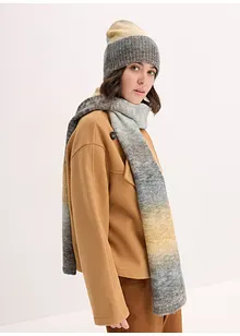 Écharpe et bonnet (ens. 2 pces), bonprix Écharpe et bonnet (ens. 2 pces), bonprix