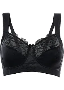 Soutien-gorge grand maintien sans armatures, bretelles rembourrées, bonprix Soutien-gorge grand maintien sans armatures, bretelles rembourrées, bonprix