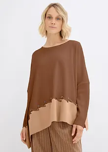 Pull poncho en fine maille, bonprix Pull poncho en fine maille, bonprix