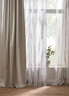 Thermo Verdunkelungsvorhang mit samtiger Oberfläche (1er Pack), bonprix Thermo Verdunkelungsvorhang mit samtiger Oberfläche (1er Pack), bonprix