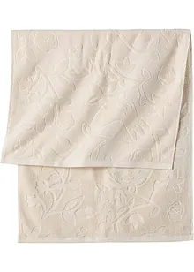 Serviette de toilette avec structure en relief, bonprix Serviette de toilette avec structure en relief, bonprix