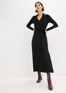 Hemdblusenkleid mit Viskose, bonprix Hemdblusenkleid mit Viskose, bonprix