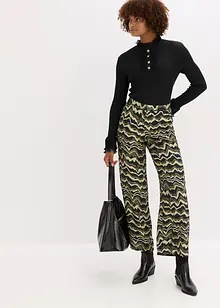 Pantalon palazzo en léger crêpe de viscose, bonprix Pantalon palazzo en léger crêpe de viscose, bonprix