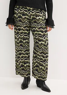 Pantalon palazzo en léger crêpe de viscose, bonprix Pantalon palazzo en léger crêpe de viscose, bonprix