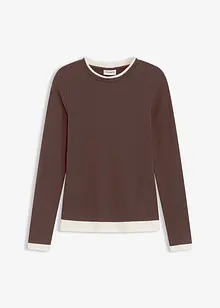 Langarmshirt aus Baumwollmix, bonprix Langarmshirt aus Baumwollmix, bonprix