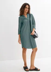 Tunika-Kleid aus Viskose-Mix mit Struktur Effekt, bonprix Tunika-Kleid aus Viskose-Mix mit Struktur Effekt, bonprix