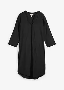 Robe-tunique fluide et texturée en viscose majoritaire, bonprix Robe-tunique fluide et texturée en viscose majoritaire, bonprix