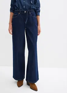 Wide Leg Jeans Mid Waist, bonprix Wide Leg Jeans Mid Waist, bonprix