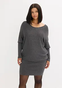 Strickkleid aus fließendem Viskose-Mix, bonprix Strickkleid aus fließendem Viskose-Mix, bonprix