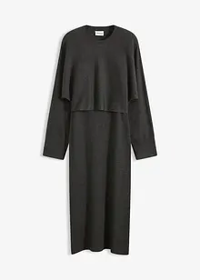 Gestricktes Kleiderset (2-tlg. Set), bonprix Gestricktes Kleiderset (2-tlg. Set), bonprix