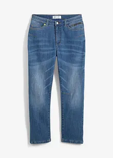 Thermo Slim-Fit-Jeans mit Flanellfutter, Tapered, bonprix Thermo Slim-Fit-Jeans mit Flanellfutter, Tapered, bonprix