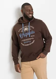 Sweat-shirt à capuche coupe confort, bonprix Sweat-shirt à capuche coupe confort, bonprix