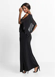 Jerseykleid mit Pailletten, bonprix Jerseykleid mit Pailletten, bonprix