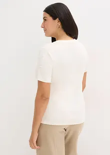 Shirt mit Perlen-Applikation, bonprix Shirt mit Perlen-Applikation, bonprix