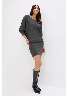 Strickkleid aus fließendem Viskose-Mix, bonprix Strickkleid aus fließendem Viskose-Mix, bonprix