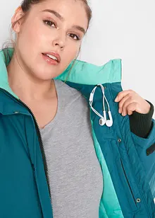 wasserdichte Funktions-Outdoor-Longjacke mit Kapuze, bonprix wasserdichte Funktions-Outdoor-Longjacke mit Kapuze, bonprix