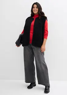 T-shirt manches longues ajusté, bonprix T-shirt manches longues ajusté, bonprix