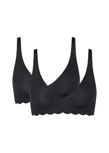 Lot de 2 soutiens-gorge sloggi ZERO Microfibre 2.0 Soft Bra C, Sloggi Lot de 2 soutiens-gorge sloggi ZERO Microfibre 2.0 Soft Bra C, Sloggi