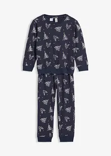 Pyjama aus reiner Bio-Baumwolle (2tlg. Set), bonprix Pyjama aus reiner Bio-Baumwolle (2tlg. Set), bonprix